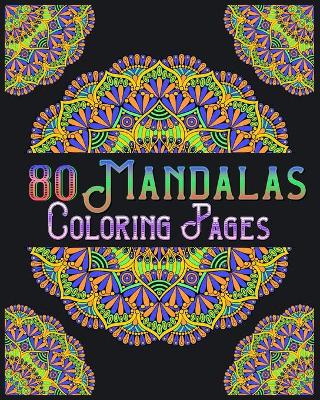 Cover of 80 Mandalas Coloring Pages