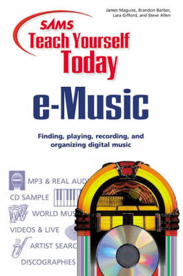 Book cover for Sams Teach Yourself e-Music Today