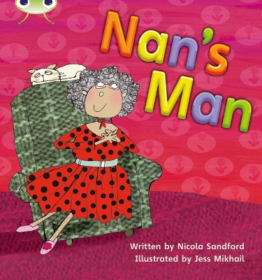 Book cover for Phonics Bug Nan's Man Phase 3