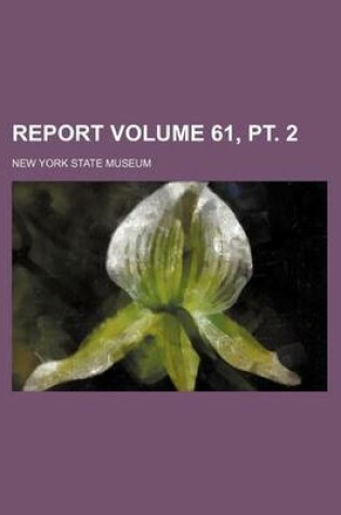 Cover of Report Volume 61, PT. 2