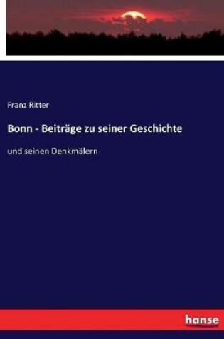 Cover of Bonn - Beitrage zu seiner Geschichte