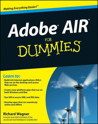 Book cover for Adobe AIR For Dummies