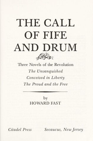 Cover of The Call of Fife and Drum