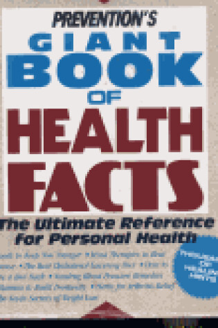 Cover of Prevention's Giant Book of Health Facts