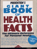 Book cover for Prevention's Giant Book of Health Facts