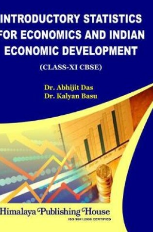 Cover of Introductory statistics for economics and Indian economic development