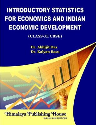 Book cover for Introductory statistics for economics and Indian economic development
