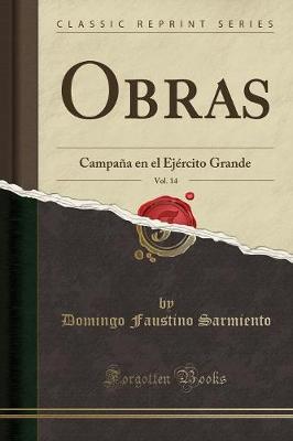 Book cover for Obras, Vol. 14