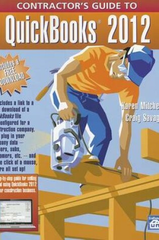 Cover of Contractor's Guide to QuickBooks 2012