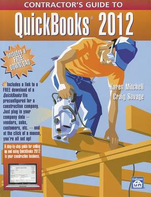 Book cover for Contractor's Guide to QuickBooks 2012