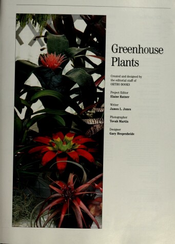 Book cover for Greenhouse Plants