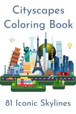 Book cover for Cityscapes Coloring Book