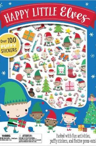 Cover of Puffy Stickers Happy Little Elves