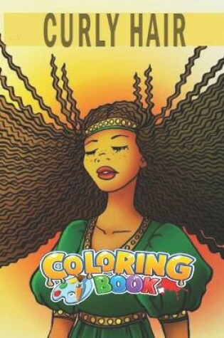 Cover of Curly Hair Coloring Book