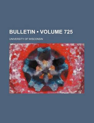 Book cover for Bulletin (Volume 725)