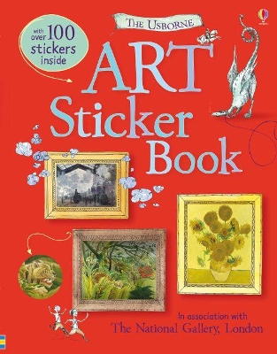 Book cover for Art Sticker Book