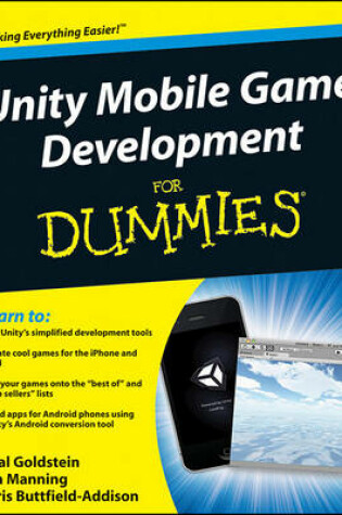 Cover of Unity Mobile Game Development For Dummies