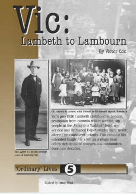 Book cover for Vic:Lambeth to Lambourn