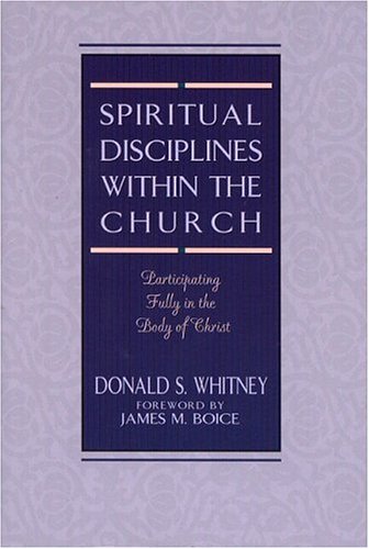 Book cover for Spiritual Disciplines within the Church