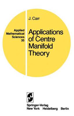 Cover of Applications of Centre Manifold Theory