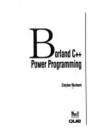 Cover of Borland C++ Power Programming