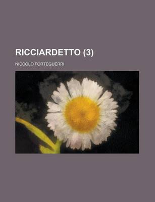 Book cover for Ricciardetto (3 )