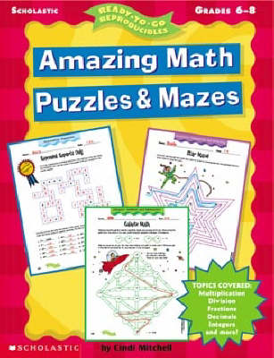 Cover of Amazing Math Puzzles and Mazes