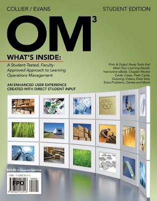 Book cover for OM 3 (with Review Cards and Decision Sciences & Operations Management CourseMate with eBook Printed Access Card)