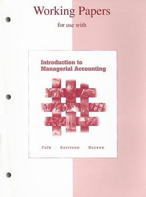 Cover of Introduction to Managerial Accounting