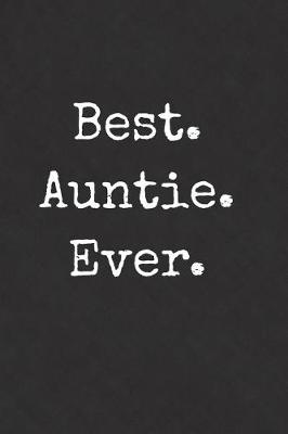 Book cover for Best Auntie Ever