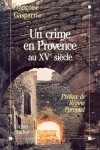 Book cover for Crime En Provence Au Xve Siecle (Un)