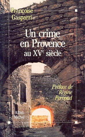 Cover of Crime En Provence Au Xve Siecle (Un)