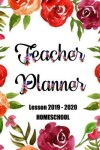 Book cover for Homeschool Lesson Planner