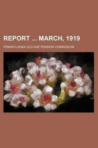 Cover of Report March, 1919