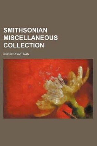 Cover of Smithsonian Miscellaneous Collection