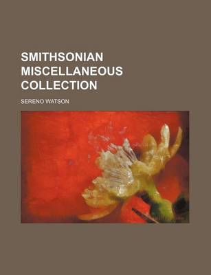 Book cover for Smithsonian Miscellaneous Collection