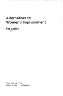 Book cover for Alternatives to Women's Imprisonment