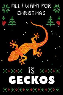 Book cover for All I Want For Christmas Is Geckos