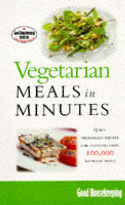 Book cover for "Good Housekeeping" Vegetarian Meals in Minutes