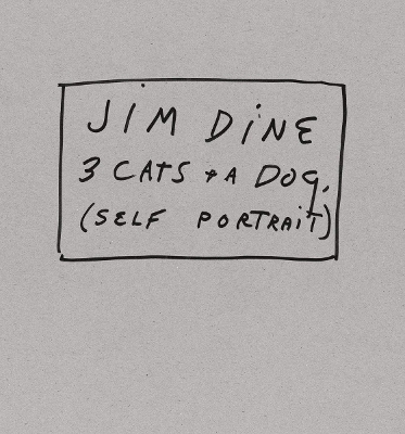 Book cover for 3 Cats and a Dog: Self Portrait (Limited edition of 50 sets)