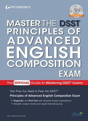Book cover for Master the DSST Principles of Advanced English Composition Exam