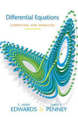 Cover of Differential Equations Computing and Modeling