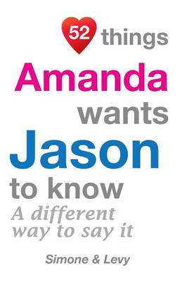 Cover of 52 Things Amanda Wants Jason To Know
