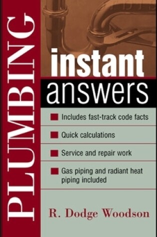 Cover of Plumbing Instant Answers