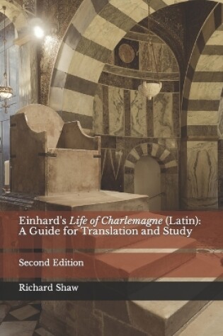 Cover of Einhard's Life of Charlemagne (Latin)