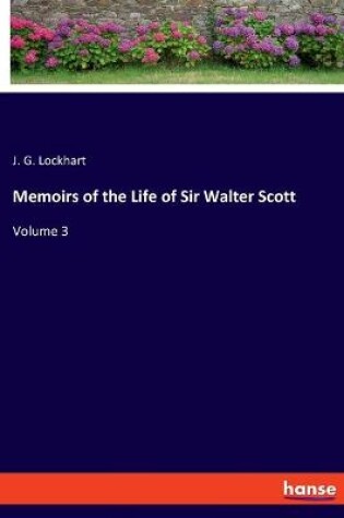 Cover of Memoirs of the Life of Sir Walter Scott