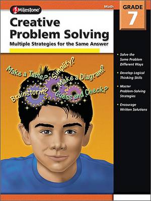 Book cover for Creative Problem Solving, Grade 7