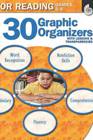 Cover of 30 Graphic Organizers for Reading, Grades 5-8