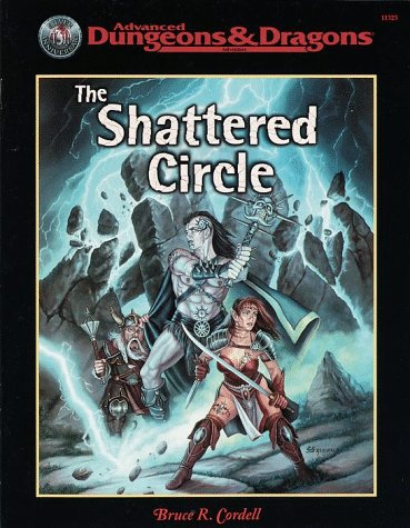 Book cover for The Shattered Circle