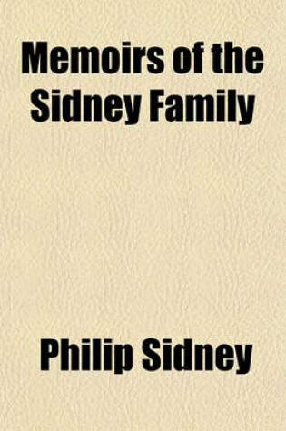 Cover of Memoirs of the Sidney Family